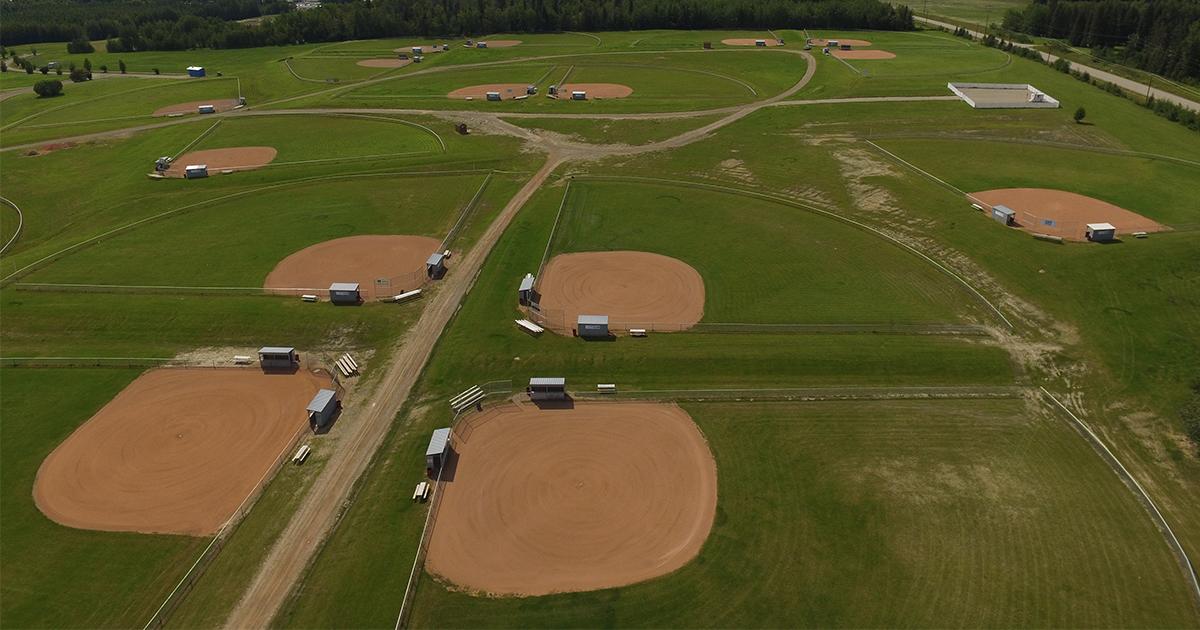 Baseball diamond construction in West Park in Red Deer set to